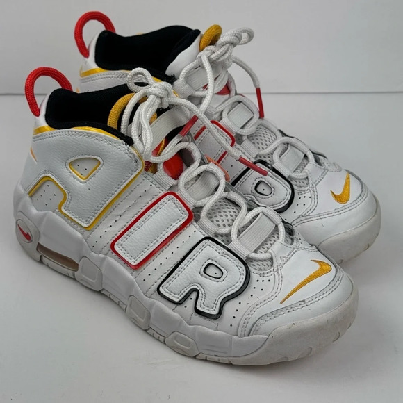 Nike Other - Nike Air More Uptempo Rayguns White/Orange Yellow DD9286-100 Kids Youth Size 3Y